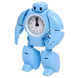 Робот «Будильник», трансформируется, звуковые эффекты, цвет голубой