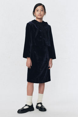 SOSHIOTSUKI x ZARA VELVET DRESS  фото 9