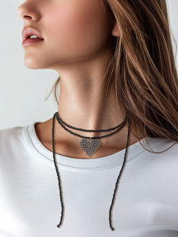 Klart набор для бисероплетения 11-506 Чокер. Сердце