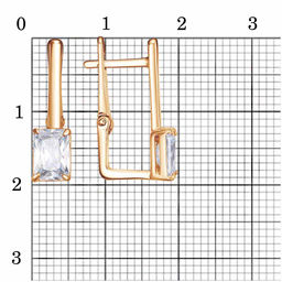 СЕРЬГИ 33814969 - Красная пресня фото 2