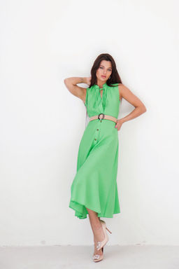 Платье, как из к/ф Красотка, салатовое - Martichelli фото 6