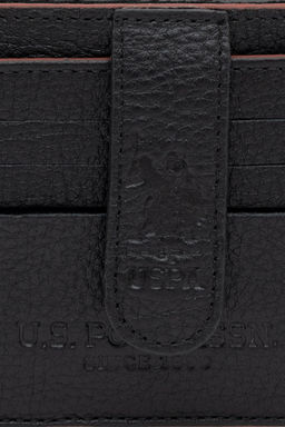 U. S. Polo Assn Мужская черная визитница - U.s. polo assn фото 7