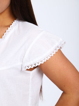 М121 Сорочка Света (голубой) - Иванушка-трикотаж фото 9