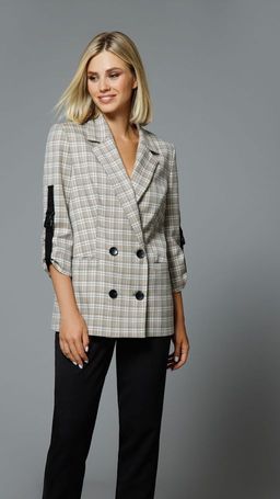 Жакет женский 0527, клетка