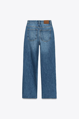 Z.02 STRAIGHT HIGH-WAIST ANKLE JEANS - Zara фото 17