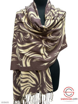 Палантин женский с принтом