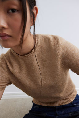 Camiseta de punto fino - H&m фото 3