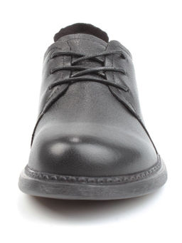 03-DHL140-1 BLACK Полуботинки женские (натуральная кожа)