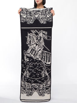 в составе ШЕСТЬ и КАШЕМИР Большой, мягкий, теплый однотонный двусторонний палантин - Tantino фото 9