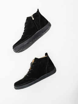 Босоногие ботинки 210.NATAbl.Черная замша