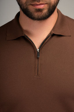 Мужская футболка-поло из вязаного трикотажа Happyfox - Happy fox фото 5