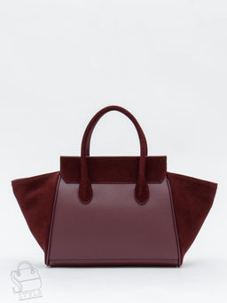 Сумка женская кожаная 999026NN wine red Natale Navetta в Новосибирске