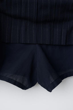 PINSTRIPE SKIRT WITH BELT - Zara фото 8