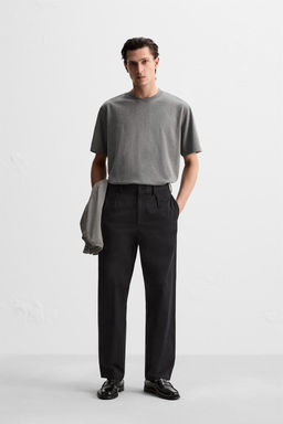 HEAVY WEIGHT SHORT SLEEVE T-SHIRT - Zara фото 3