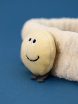 Повязка на голову "Smiley", white