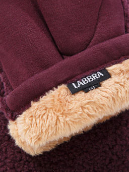 Рукавицы жен Labbra LB-CP-50 bordo  фото 4