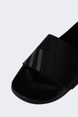 Мужские тапочки без шнуровки из искусственной кожи на плоской подошве - Defacto фото 5