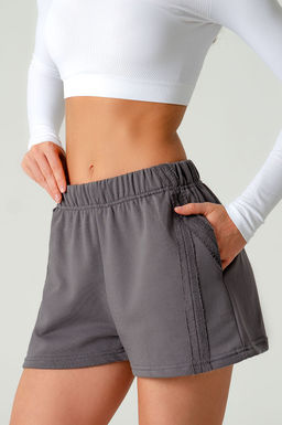 Арт.15-503/2 Шорты женские 44-50 (4 шт) Цвет:темно-серый - Калинка фото 4