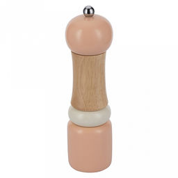 Измельчитель (мельница) для соли и перца Linea AROMA д6см, h21,3см, гевея, розовый, Regent (Китай) - Домашняя мода фото 2
