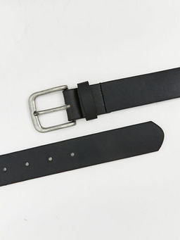 Deri G?r?n?ml? Erkek Kemer