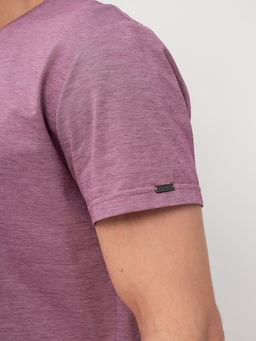 Футболка мужская короткий рукав GREG G145-PM4T-LT1635 (бордо)  фото 4