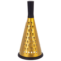 Терка 12*12*26,5 см "Золотая" 3-сторонняя