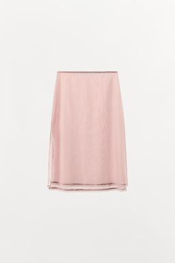 ORGANZA MIDI SKIRT - Zara фото 6