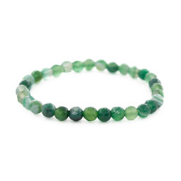 Браслет Классика из граненых шариков агата самоцветы - Agat77 фото 3