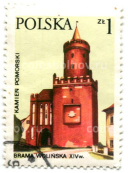 Марка Волинские ворота в Голюневе 1970 год Польша