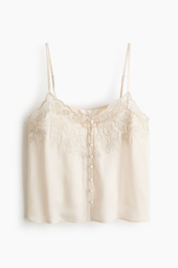 Top de viscosa con detalle bordado - H&m фото 3