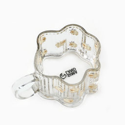 Кружка стеклянная «Барашки», 260 мл