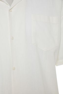 TRENDYOL MAN Yesil Oversize Fit Yazl?k Pamuklu Gomlek TMNSS23GO00080 - Trendyolmilla фото 7