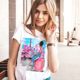 Эксклюзивная футболка Yana Pletneva упаковка плотный Zip пакет!