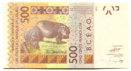 500 франков 2012 года (модификация 2023 года) Мали (буква D)