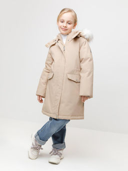 ВК 38107/9 ГР пальто для дев