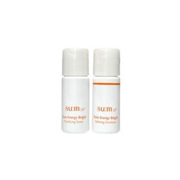 Тонер и эмульсия увлажняющие и осветляющие SU:M37 Time Energy Bright Clarifying Toner & Refining Emulsion, Toner 5ml+Emulsion 5ml