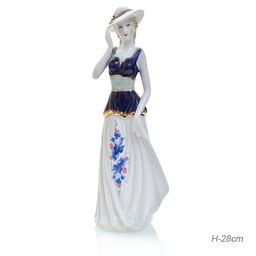 Статуэтка Дама 28 см / 0875 /уп 24/