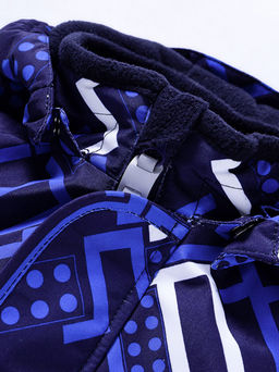 Комбинезон Valianly детский для мальчика синего цвета 9211S  фото 4