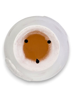 Горшок цветочный с поддоном 5 л, d122/h19,5 см белый керамика, "Голландия" (М)