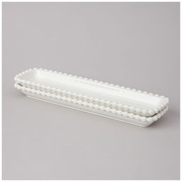 НАБОР БЛЮД LEFARD PEARL ПРЯМОУГ. 2 ШТ. 29*7,5*3 СМ  фото 2