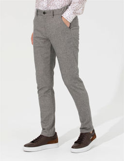 Gri Slim Fit Kanvas Pantolon - Pierre cardin фото 2