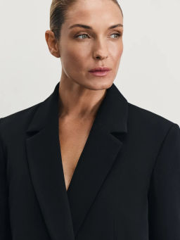 Двубортный жакет прямого кроя / Zarina  фото 6