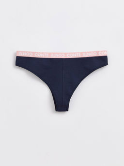 CONTE Трусы бразилиана из премиального хлопка ENERGY LBR 1294 deep blue - Conte elegant фото 2