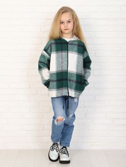 ТД030 Толстовка Дели с капюшоном (зелёный) - Милаша фото 2