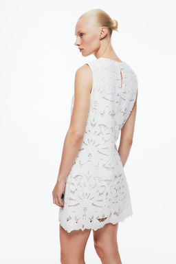 Vestido con bordado ingles - H&m фото 4