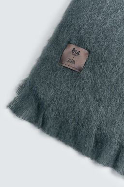 BUFANDA MEZCLA LANA 814 EZCARAY X ZARA / Gris  фото 3