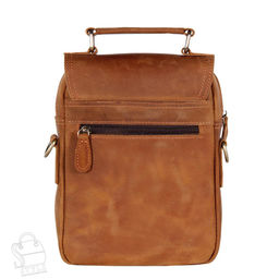 Сумка мужская кожаная 35601Z v.brown Zinimsk в Новосибирске