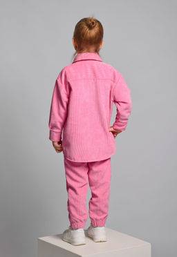 Комплект Вельвет ЦВЕТ: БАРБИ (QR)