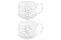 Набор 2 кружек 450 мл 13*9*9 см Шишки - Elan gallery фото 5