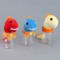 Цена за 5 шт. Конфетница «Динозавр», 15 см, цвета МИКС